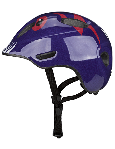 Fietshelm KED Meggy Spark M (50-55cm) - paars/blauw