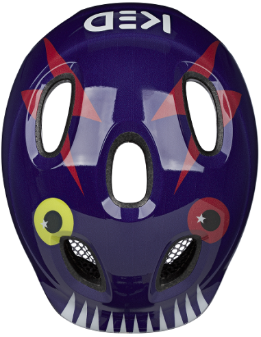 Fietshelm KED Meggy Spark M (50-55cm) - paars/blauw