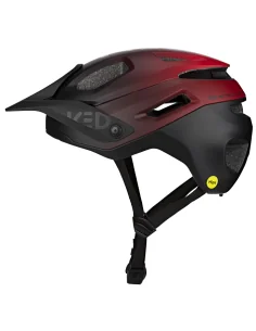 Fietshelm KED Pector ME-1 M (52-58cm) - mat rood/zwart 2