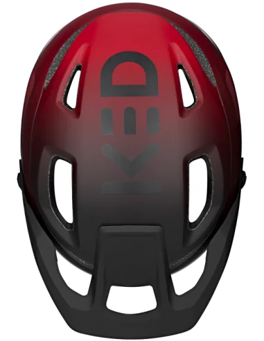 Fietshelm KED Pector ME-1 L (55-61cm) - mat rood/zwart