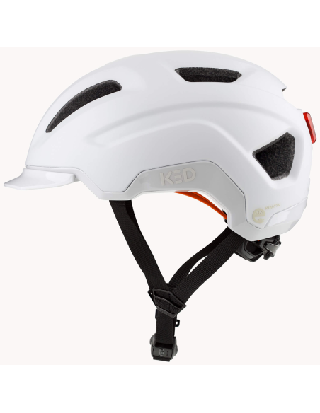 Fietshelm KED Pedalon M (56-59cm) - mat wit