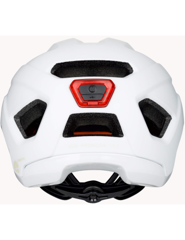 Fietshelm KED Pedalon M (56-59cm) - mat wit