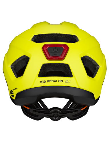 Fietshelm KED Pedalon S (53-56cm) - mat geel