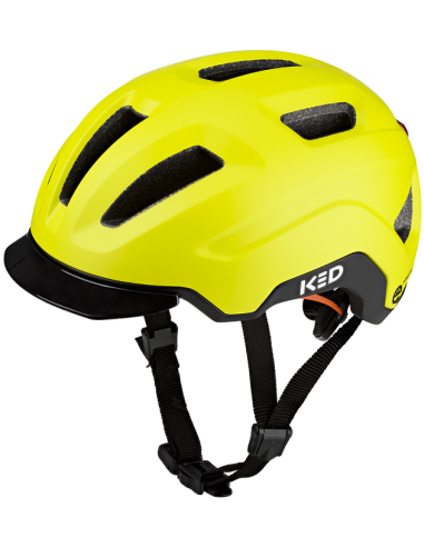 Fietshelm KED Pedalon M (56-59cm) - mat geel