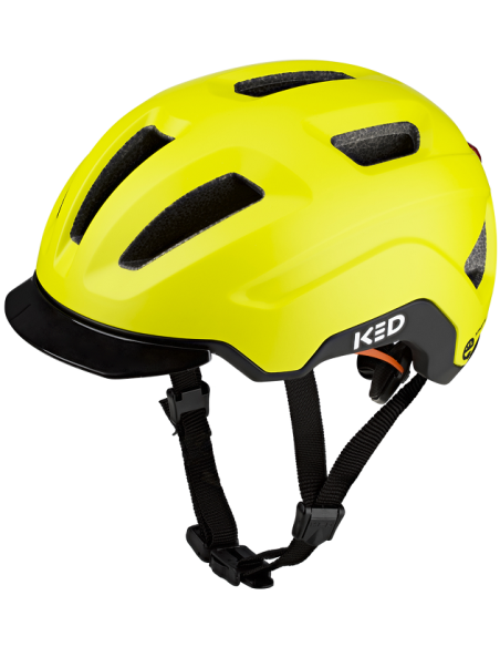 Fietshelm KED Pedalon M (56-59cm) - mat geel