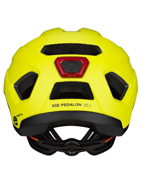 Fietshelm KED Pedalon M (56-59cm) - mat geel