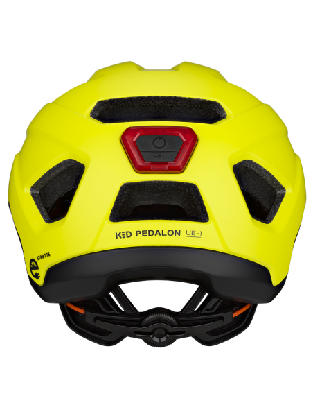 Fietshelm KED Pedalon L (59-63cm) - mat geel