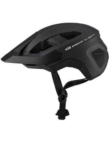 Fietshelm KED Embrace L (58-62cm) - mat zwart