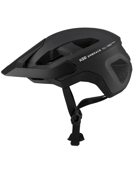 Fietshelm KED Embrace L (58-62cm) - mat zwart