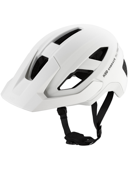 Fietshelm KED Embrace M (54-58cm) - mat wit