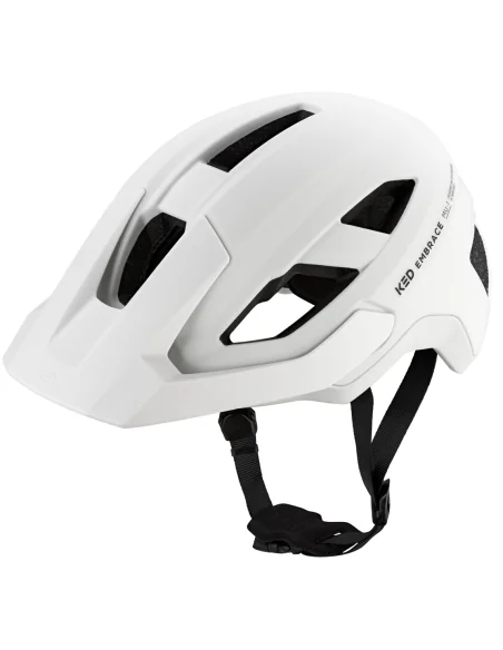 Fietshelm KED Embrace M (54-58cm) - mat wit