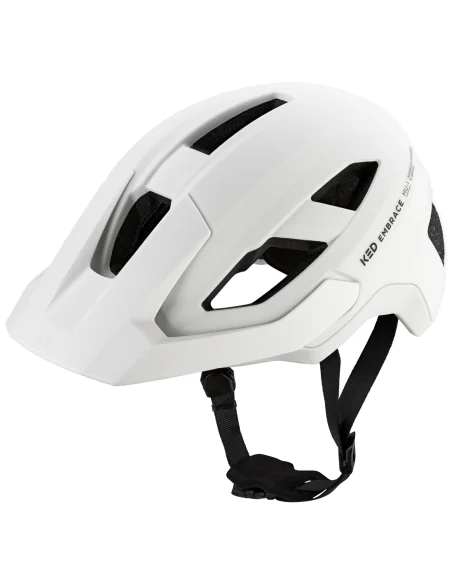 Fietshelm KED Embrace L (58-62cm) - mat wit