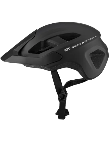 Fietshelm KED Embrace Jr S-M (52-58cm) - mat zwart