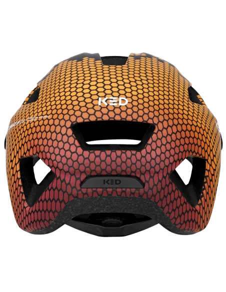 Fietshelm KED Embrace Jr S-M (52-58cm) - mat Zwart bordeauxrood