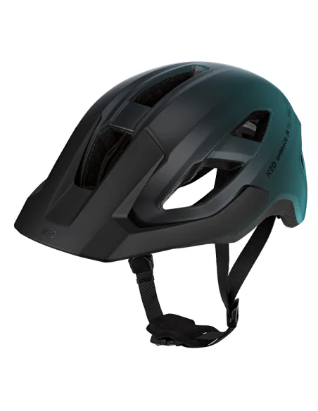 Fietshelm KED Embrace Jr S-M (52-58cm) - zwart/groen