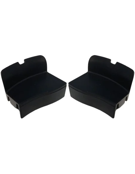 Afdekkapjes voor Axa Defender - zwart (set)