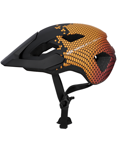 Fietshelm KED Embrace Jr S-M (52-58cm) - mat Zwart bordeauxrood