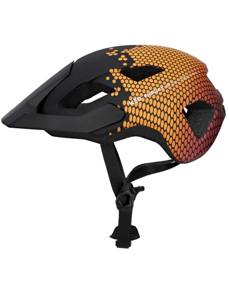 Fietshelm KED Embrace Jr S-M (52-58cm) - mat Zwart bordeauxrood
