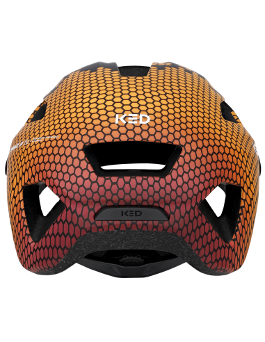 Fietshelm KED Embrace Jr S-M (52-58cm) - mat Zwart bordeauxrood