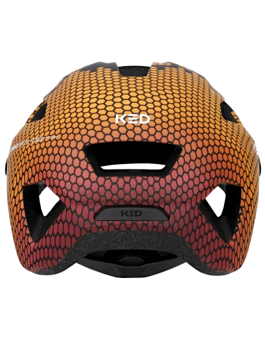 Fietshelm KED Embrace Jr S-M (52-58cm) - mat Zwart bordeauxrood