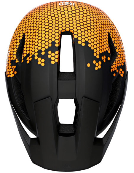 Fietshelm KED Embrace Jr S-M (52-58cm) - mat Zwart bordeauxrood