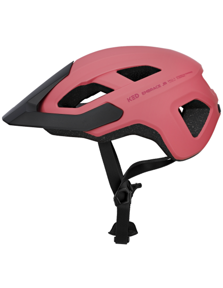 Fietshelm KED Embrace Jr S-M (52-58cm) - mat Koraal