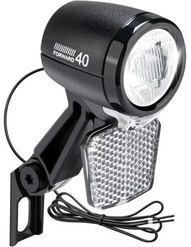 Koplamp Edge Urban 1 Led 30 Lux - 6V -48V - E bike