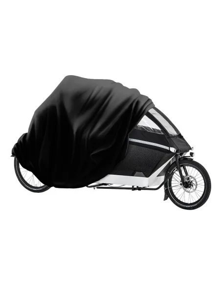 Bakfietshoes DS Covers Cargo 2WT met regentent/-huif