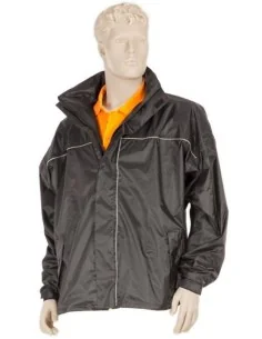 Regenjas Mirage Rainfall Jacket Luxury - maat M - zwart