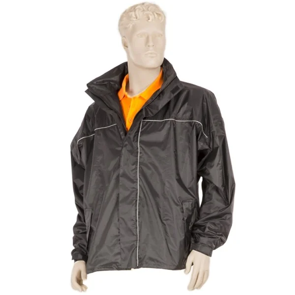 Regenjas Mirage Rainfall Jacket Luxury - maat XL - zwart