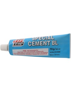 Solutie TipTop Speciaal cement blauw 70gr