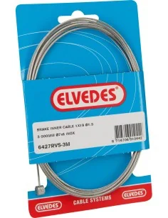 Rem binnenkabel Elvedes 5000mm RVS ø1,5mm T-nippel (op kaart)