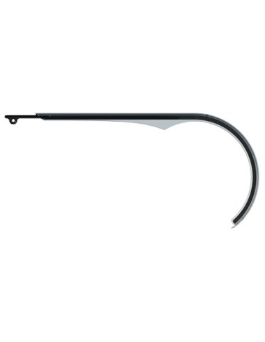 Kettingscherm Herrmans Slim 48T - zwart/transparant