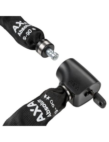 Kettingslot Axa Absolute 9-90 - zwart