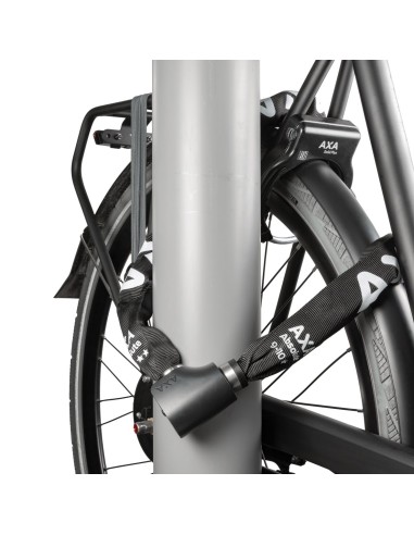 Kettingslot Axa Absolute 9-90 - zwart