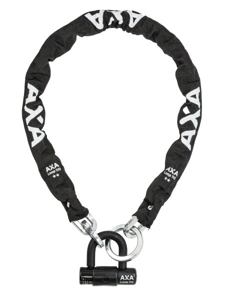 Kettingslot Axa Loop 110 - zwart