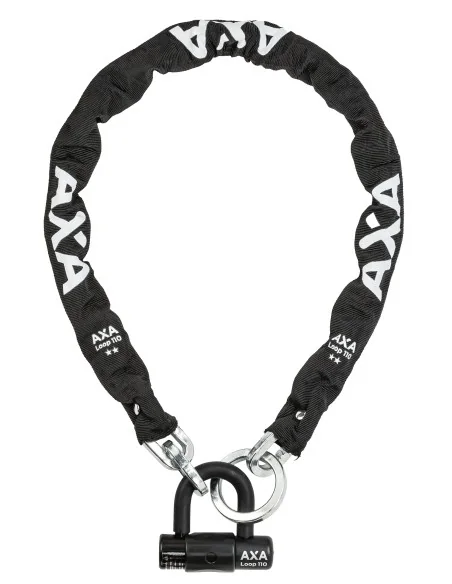 Kettingslot Axa Loop 110 - zwart
