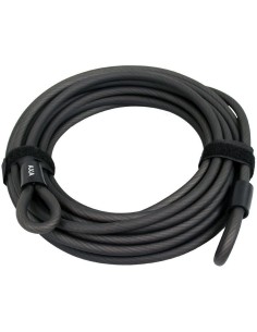 Slotkabel Axa Double Loop 1000/10 - zwart
