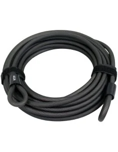 Slotkabel Axa Double Loop 1000/10 - zwart