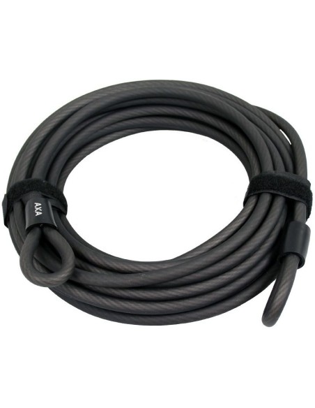 Slotkabel Axa Double Loop 1000/10 - zwart
