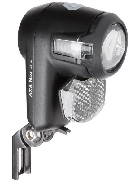 Koplamp Axa Nox City 4 Lux - zwart