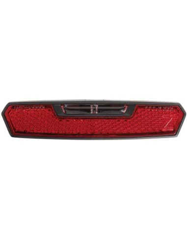 Achterlicht Axa Juno E6-12V met remlicht 50 mm- rood