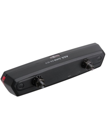 Achterlicht Axa Juno E6-12V met remlicht 50 mm- rood