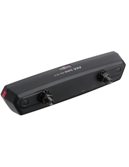 Achterlicht Axa Juno E6-12V met remlicht 50 mm- rood