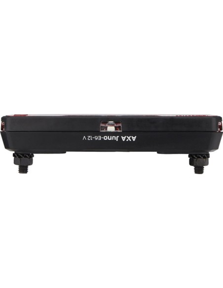 Dragerachterlicht Axa Juno E-Bike 6-12 Volt 80 mm - rood
