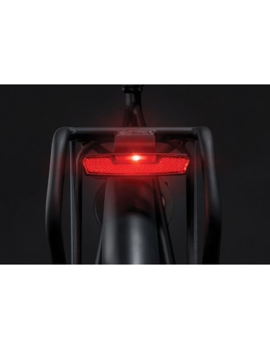 Dragerachterlicht Axa Juno E-Bike 6-12 Volt 80 mm - rood