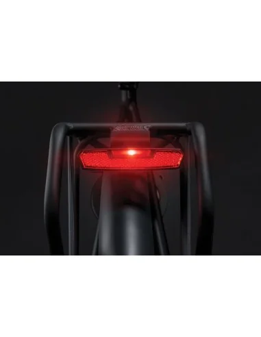 Dragerachterlicht Axa Juno E-Bike 6-12 Volt 80 mm - rood