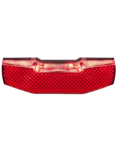 Dragerachterlicht Axa Blueline Steady E 6-12V 50 mm- rood