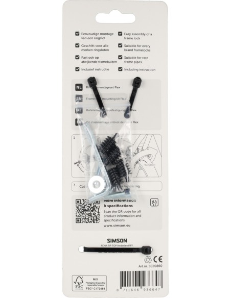 Ringslot Montageset Simson Flex