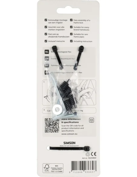 Ringslot Montageset Simson Flex